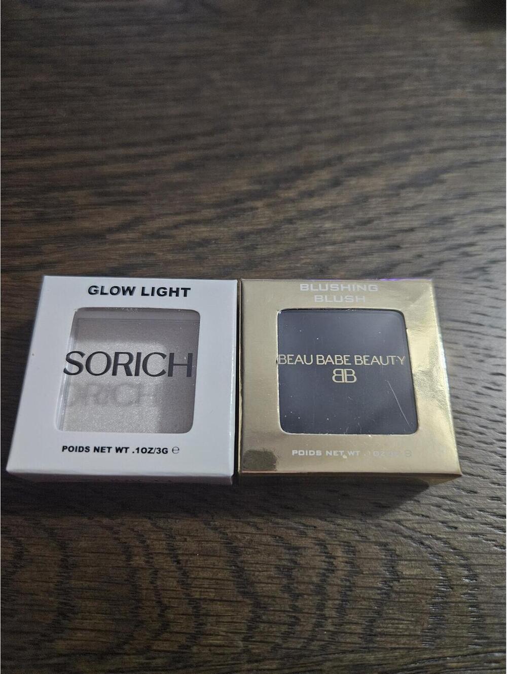 Glow Light and Blushing Blush Face Powder Duo